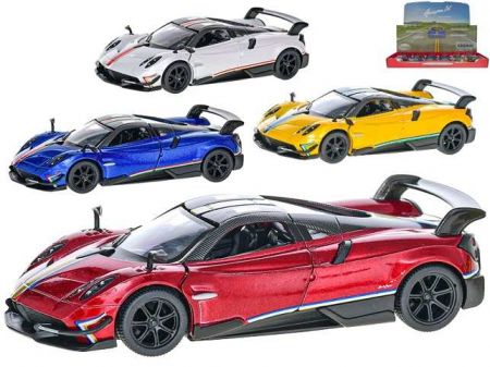 Auto Pagami Huayra BC kov 13cm 1:38 na zpětný chod, 4 barvy