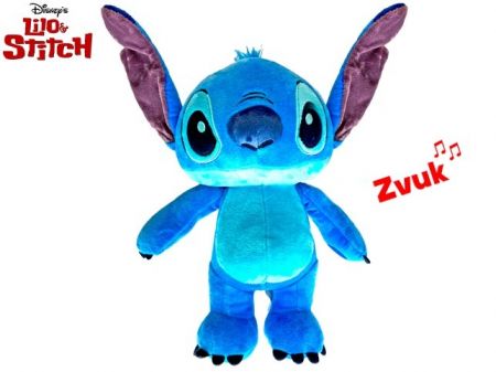 Lilo a Stitch - Stitch plyšový 34cm na baterie se zvukem 12m+