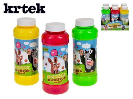 Bublifuk maxi Krtek 240ml 3 druhy