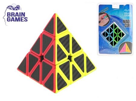 Brain Games pyramida hlavolam 9,5x9,5x9,5cm v blistru