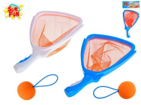 Sun Fun catch ball 30cm 2ks v síťce