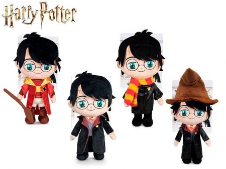 Harry Potter plyšový 31cm stojící 4druhy 0m+ na kartě