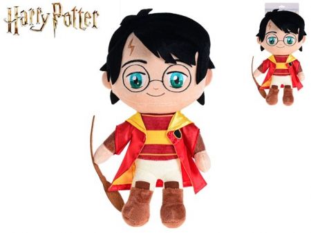 Harry Potter plyšový 31cm stojící ve Famfrpál obleku 0m+ na kartě