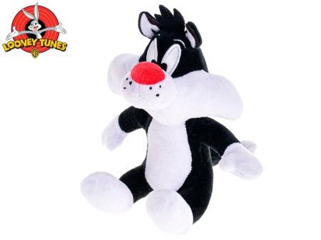 Looney Tunes - Sylvester plyšový 16cm sedící 0m+