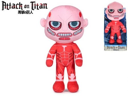 Útok Titánů - Colossal Titan plyšový 27cm v krabičce 0m+