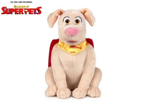 Super Pets - Krypto 26cm plyšový sedící 0m+