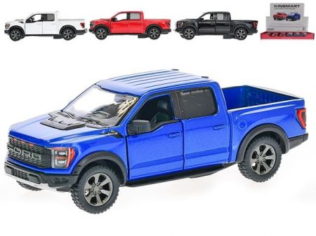 Auto Ford F-150 Raptor 12,5cm 1:46 kov zpětný chod 4barvy