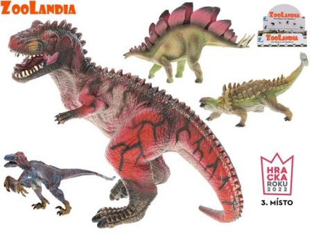 Zoolandia dinosaurus 15-19cm 4druhy v sáčku