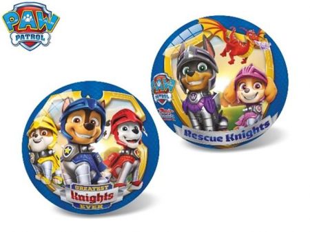 Míč 14cm Paw Patrol - Rescue Knights 10m+