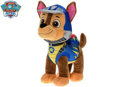 Paw Patrol Dino Rescue Chase plyšový 27cm 0m+