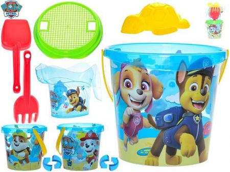 Paw Patrol - sada na písek 6ks 18m+ v síťce