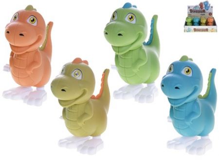 Dinosaurus 11cm po natažení skákající 4barvy