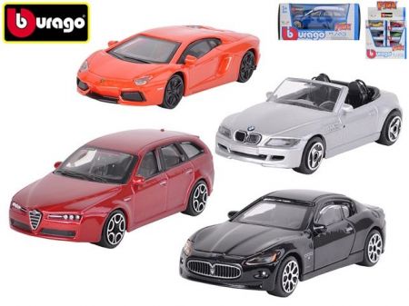 Bburago 1:43 STREET FIRE auto 24druhů v krabičce