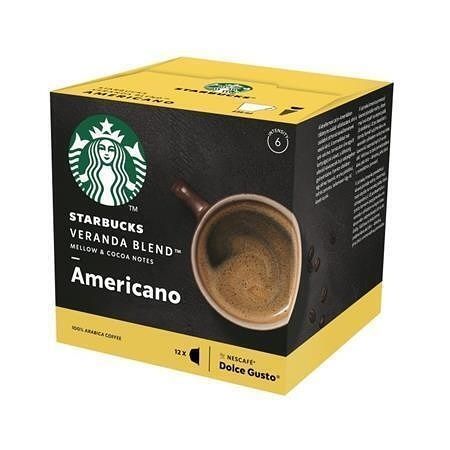 Kávové kapsle &quot;Veranda Blend Americano&quot;, 12ks, STARBUCKS by Dolce Gusto