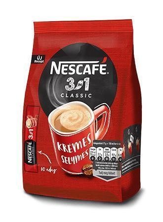 Káva &quot;Classic&quot;, 3in1, instantní, 10x17g, NESCAFÉ 