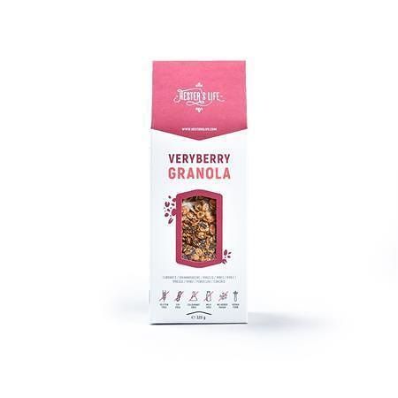 Granola &quot;Veryberry&quot;, rybíz, 320 g, HESTER`S LIFE