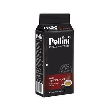 Káva mletá, pražená, 250 g, PELLINI &quot;Tradizionale&quot;