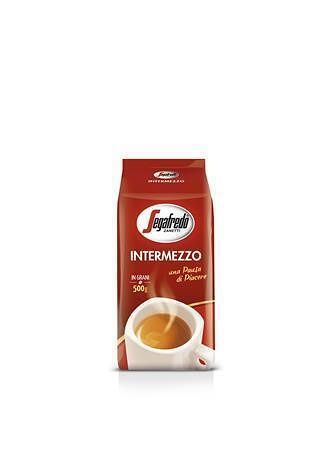 Káva zrnková, pražená, vakuově balené, 500 g, SEGAFREDO &quot;Intermezzo&quot;