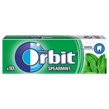 Žvýkačky, 14g, ORBIT &quot;Spearmint dragees&quot;