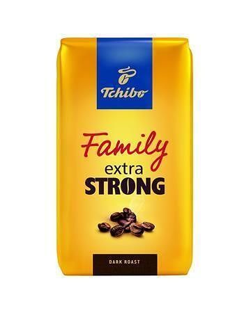 Káva &quot;Family Extra Strong&quot;, pražená, zrnková, 1000 g, TCHIBO 518690