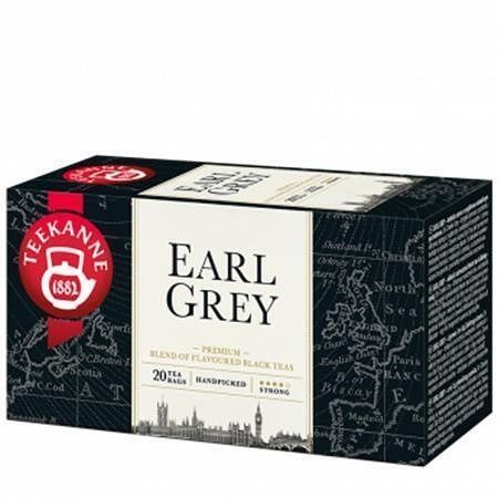 Černý čaj &quot;Earl grey&quot;, 12x1,65 g, TEEKANNE