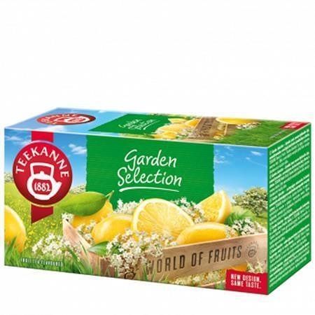 Ovocný čaj &quot;Garden Selection&quot;, bezinka-citron, 20 x 2,25 g, TEEKANNE 