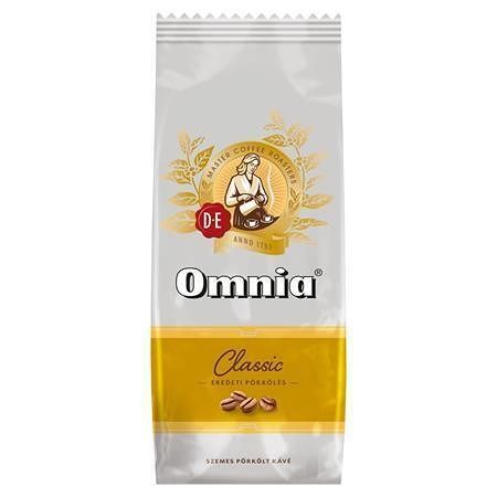 Káva zrnková, pražená, vakuově balené, 1 000 g, DOUWE EGBERTS &quot;Omnia&quot;