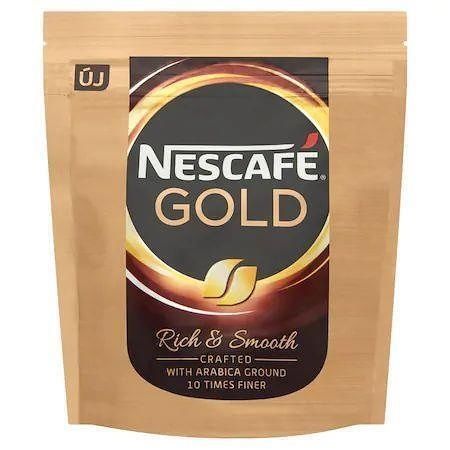 Káva, instantní, náhradní balení, 50 g, NESCAFÉ &quot;Gold&quot;