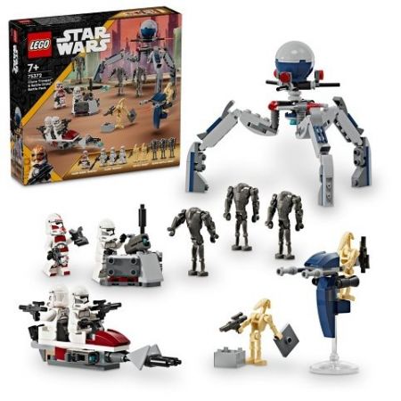 LEGO® Star Wars™ 75372 Bitevní balíček klonového vojáka a bitevního droida