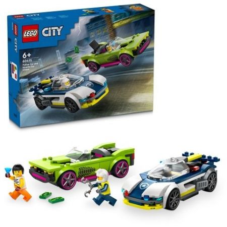 LEGO® City 60415 Honička policejního auta a sporťáku