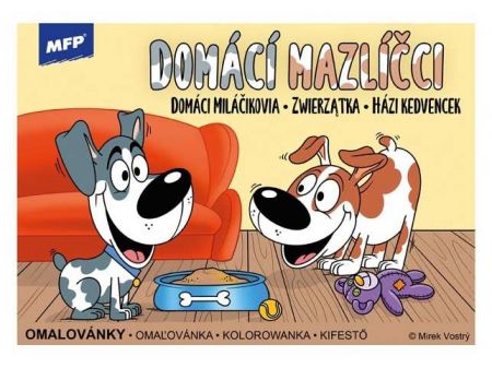 Omalovánky MFP Domácí mazlíčci