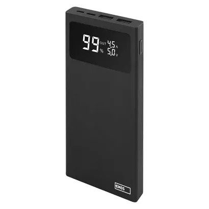 EMOS Powerbanka EMOS BetaQ 10, 10 000 mAh, 22,5 W, černá