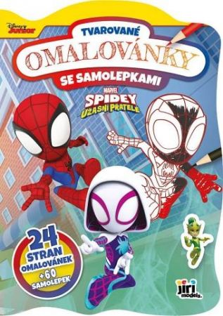 Omalovánka tvarovaná SPIDEY