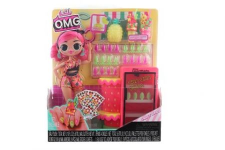 L.O.L. Surprise! OMG Nehtové studio s panenkou - Pinky Pops Frui