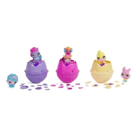 HATCHIMALS JARNÍ BALENÍ 3 VAJÍČEK LIHNOUCÍCH SE VE VODĚ