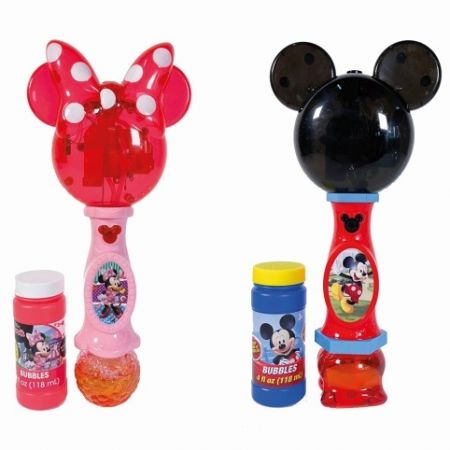 Kouzelný bublifuk Mickey &amp; Minnie světlo,zvuk asst.