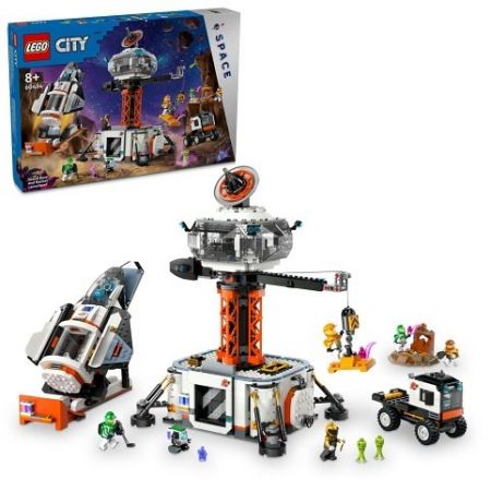 Lego 60434 Vesmírná základna a startovací rampa pro raketu