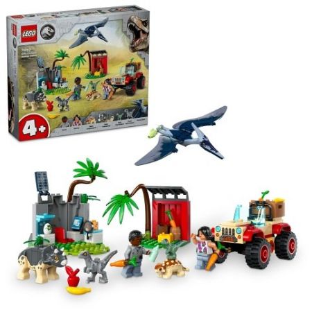 Lego 76963 Záchranářské středisko pro dinosauří mláďata