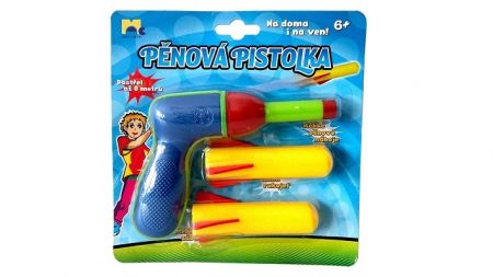 SPORTO Pop Racket Pěnová pistolka