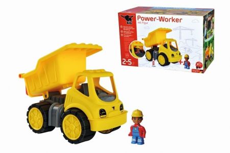 BIG Power Nákladní auto sklápěčka s figurkou 31 cm