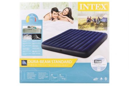 INTEX Nafukovací postel 183 x 203 x 25 cm 64755