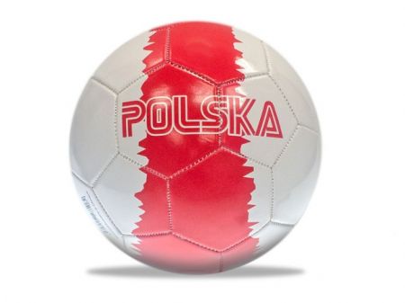 Míč fotbalový POLSKA 280g v sáčku