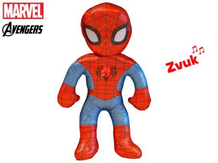 Spiderman 38cm třpytivý na baterie se zvukem 12m+