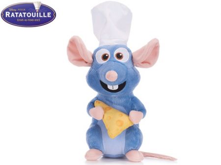 Ratatouille - Remy 26cm plyšový stojící se sýrem 0m+