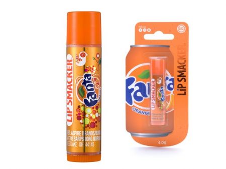 Lip Smacker balzám na rty 4g s příchutí Fanta na kartě