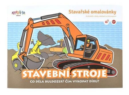 Omalovánka A5, Stavební stroje