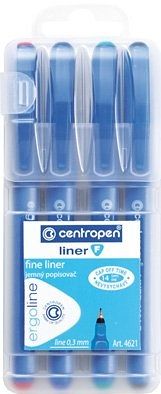 Popisovače 4621,liner, 0,3 mm, sada 4 ks