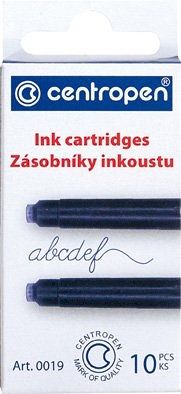 Inkoustový zásobník Centropen, v balení 10 ks