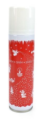 Sníh ve spreji, 10 šablon, 150 ml