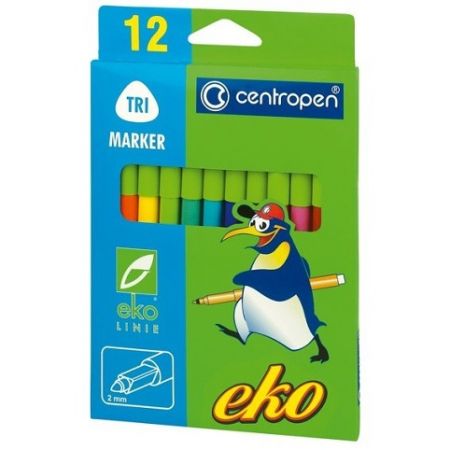 Popisovače 2560/12 Centropen Eco